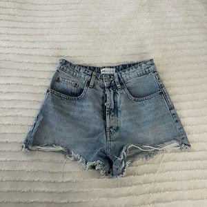 Zara denim shorts